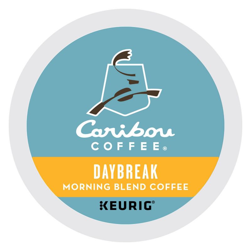 Caribou Coffee Daybreak Blend Keurig K-Cup Coffee Pods - Light Roast - 24ct, 3 of 12