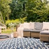 Courtyard Eeaufort CY6071 UV & Stain Resistant Non-Shedding Power Loomed Indoor/Outdoor Rugs - Safavieh - 2 of 4