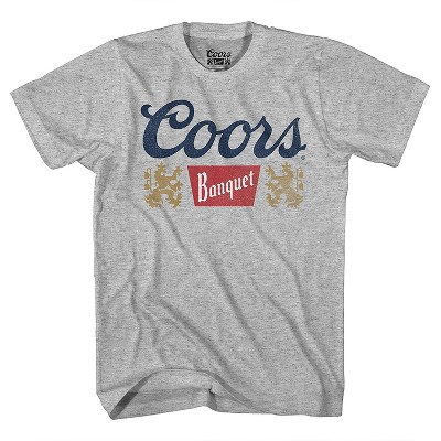 Coors Light Camicia Uomo Maniche Lunghe Con Logo "As Cold As The Rockies" - 100% Cotone, Licenza Ufficiale (Taglie S-XXXL)