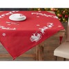 Dii Santa'S Sleigh Table Throw - 3 of 4