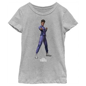 Girl's Black Panther: Wakanda Forever Shuri Action Pose T-Shirt - 1 of 3