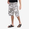 X RAY Men's Belted 12.5" Inseam Cargo Shorts,Camo Shorts(plus size shorts in available) - 3 of 4