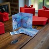 Unique Bargains Greeting Card Rose Butterfly Paper 5.9"x4.4"x0.4" 1 Pc - 2 of 4