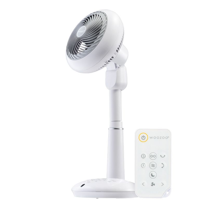 IRIS WOOZOO Pedestal 360 Oscillating DC Motor Standing Fan with Remote Control, 1 of 9