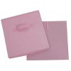 6 Pack Collapsible Cube Fabric Storage Bins (10.5" x 10.5") - 3 of 4