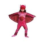 Toddler PJ Masks Owlette Classic Halloween Costume Jumpsuit with Headpiece 4-6