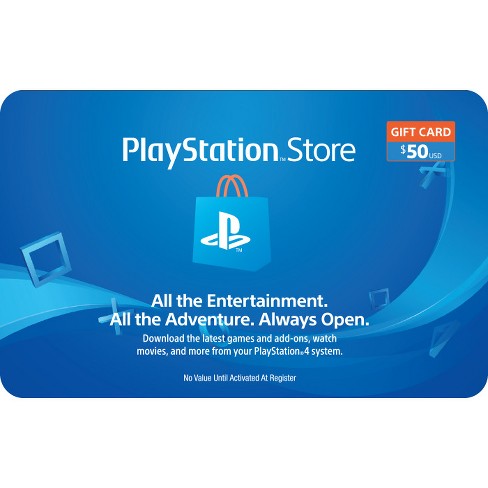 Playstation Store Gift Card Digital Target