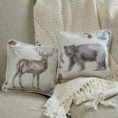 Park Designs Bear Pillow - Thumbnail 4