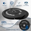 Acekool 2-Inch Rubber Coated Weight Plates, Barbell Plates for Deadlifts & Power Rack, 10LB-45LB Sets for Home & Gym, Noise-Reducing - 3 of 4