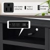 EROMMY Tv Stand With Tempered Glass Door For Tvs Up To 65" - 4 of 4