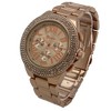 OLIVIA PRATT CLASSY 3-DIAL AND RHINESTONE BEZEL METAL WATCH - 3 of 4