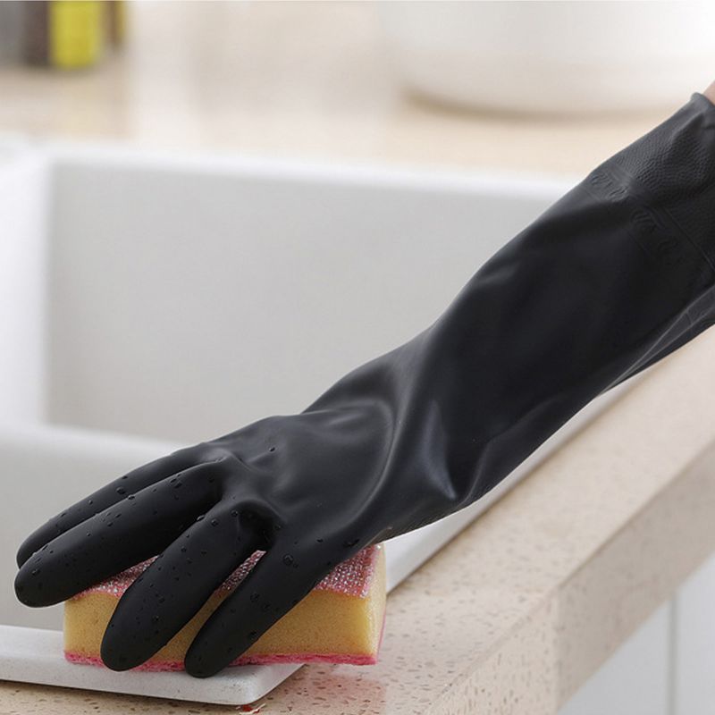 Casabella Premium Waterblock Cleaning Gloves Black - 2 Pack, 2 of 6