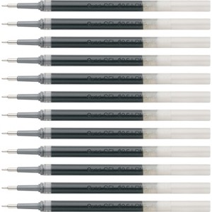 Pentel Gel Pen Refills f/EnerGel 0.5mm Needle Tip 12/BX BK Ink LRN5ABX - 1 of 1