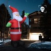 vidaXL Inflatable Santa Claus Holiday Christmas Decoration with LEDs IP20 XXL - 2 of 4