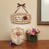 Pavilion Gift Company - Love - 7" x 4" Rose Self-Standing Plaque - Wall Sign Panels - 2 of 3