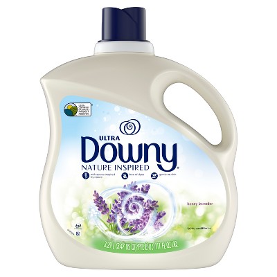 Downy Nature Blends Honey Lavender Scent Liquid Fabric Conditioner and Fabric Softener - 111 fl oz
