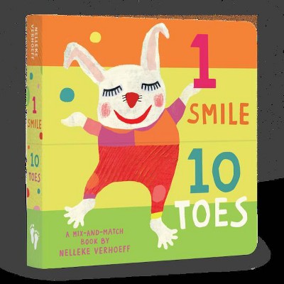 1 Smile, 10 Toes - by  Nelleke Verhoeff (Board Book)