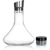 LEMONSODA Glass Wine Decanter Complete With Aerator, Filter, and Cleaning Kit -- 50oz - 2 of 4