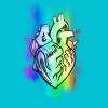 Adult Design By Humans Broken Hearts Still Beat Pride Rainbow By GurlwithGu T-Shirt - 2 of 2