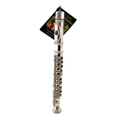 Old World Christmas 5.75 In Flute Instrument Christmas  Music Band Tree Ornaments