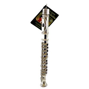 Old World Christmas 5.75 In Flute Instrument Christmas  Music Band Tree Ornaments - 1 of 3
