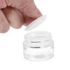 Unique Bargains Transparent Cream Glass Bottle for Bathroom 1 Pc - 3 of 4