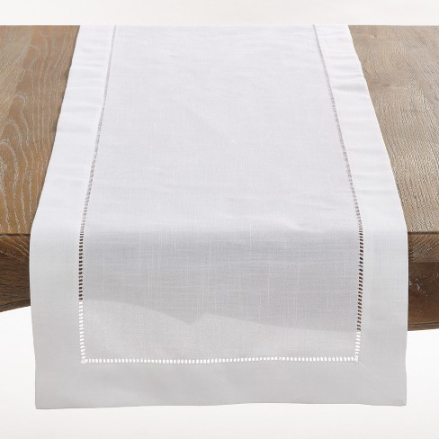 Classic Hemstitch Table Runner