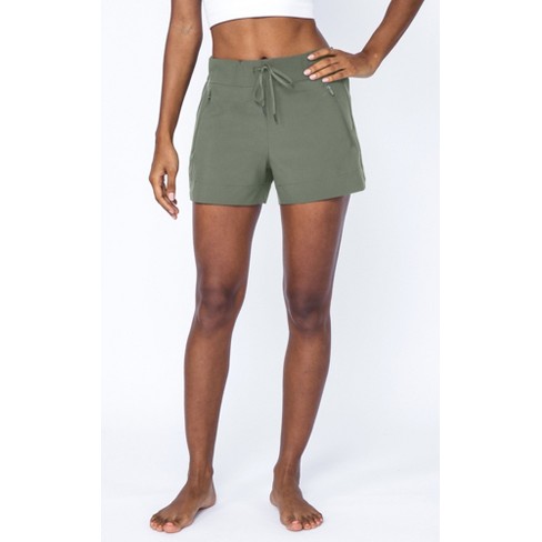 90 Degree By Reflex Womens Lightstreme Hike and Trail Shorts with Side  Zipper Pockets - Shadow - XX Large