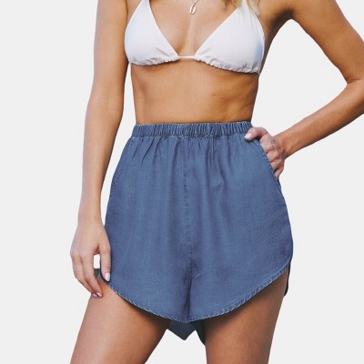 Women's Breezy Denim Shorts for Casual Summer Style -Cupshe
