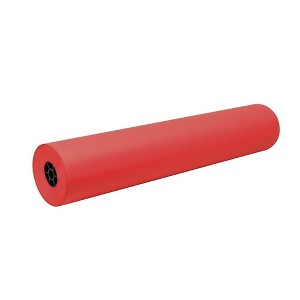 Decorol Flame Retardant Art Paper Roll, 36 Inches x 1000 Feet, Festive Red - 1 of 4