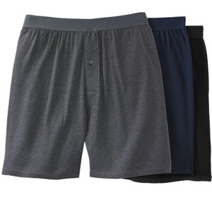 KingSize Men's Big & Tall 3-Pack Cotton Boxers - 1 of 4