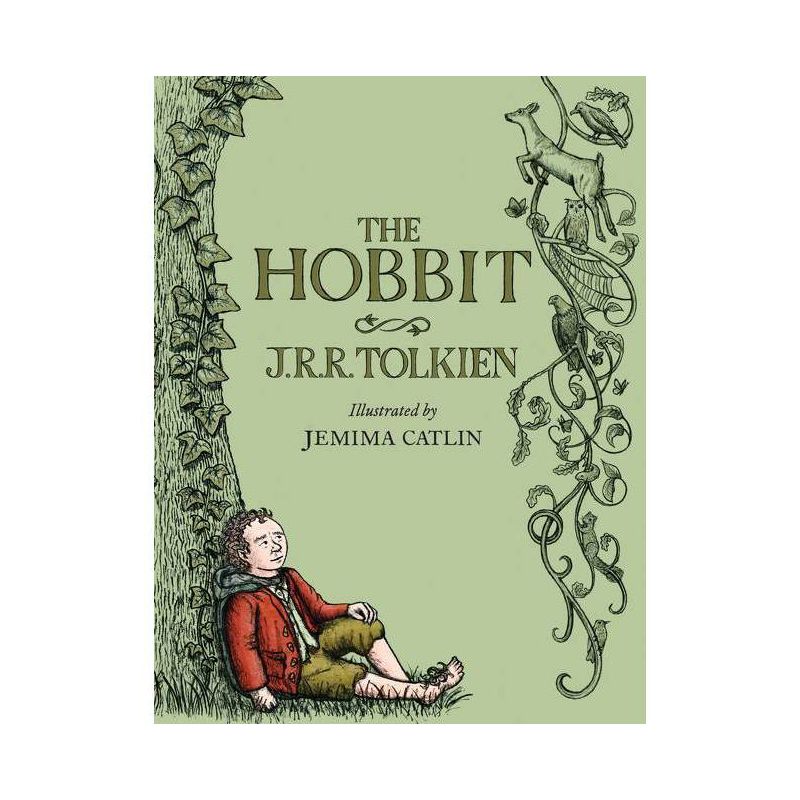 The Hobbit: Illustrated Edition - by  J R R Tolkien & Jemima Catlin (Hardcover), 1 of 2