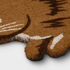 1'6"x2'6" Easter Bunny Tufted Outdoor Coir Doormat Brown - Threshold™ - 3 of 4