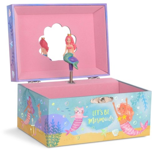 Jewelkeeper Unicorn Music Box & Little Girls Jewelry Set, Rainbow Unicorn :  Target