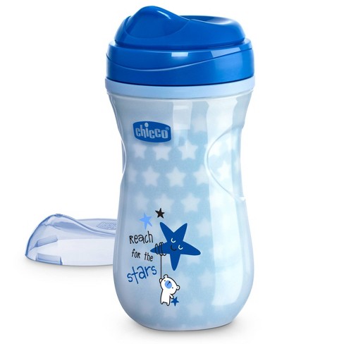 Chicco Glow In The Dark Sippy Cup 12m Blue 9oz Target