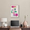 Art Remedy Dreaming of a dream Geometric Modern Color Block Abstract Wall Art Framed - 2 of 4
