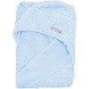 EVERYDAY KIDS Blue Baby Car Seat Blanket for Baby and Toddler Boys Baby Swaddle Wrap Blanket for Interior Car Seat; - 3 of 4