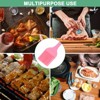 Unique Bargains Kitchen Heat-resistant Portable Silicone Pastry Brush  7 Pcs - 4 of 4