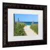 Trademark Fine Art - Beata Czyzowska Young To The Beach Matted Framed Art - 3 of 4