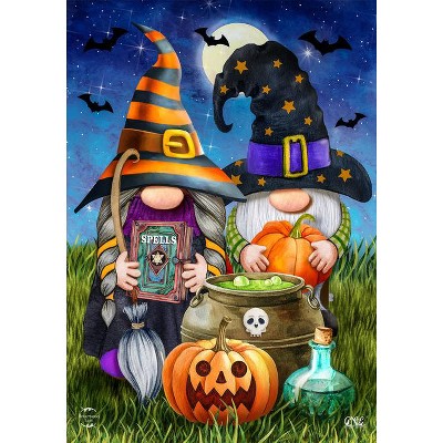 Briarwood Lane Halloween Hausflagge – Motiv: Hexenfüße & Kessel – 71,1 X 101,6 Cm – Wetterfestes Polyester