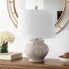 Imran Resin Table Lamp - Light Grey - Safavieh. - 3 of 4