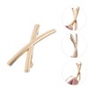 Unique Bargains Fashion X-Shape Hair Clips Gold Tone 1 Pc - 3 of 4