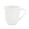 Elama Henryi 16 Piece Porcelain Dinnerware Set in White - 2 of 4