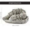 AuldHome Design Angel Cat Memorial Statue; Garden Resin Sleeping Cat Figurine - 3 of 4