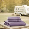 Nestl RV Queen Sheets, Super Soft 4PC Microfiber Sheet Set for Camper, Short Queen Sheets - 3 of 4