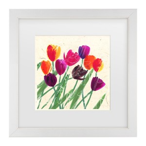 Trademark Fine Art - Jenny Frean Holland Beauties Matted Framed Art - 1 of 4