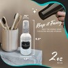 Nevlers 2 oz. Clear Glass Spray Bottles with Funnel, Brush and Marker - 3 of 4