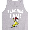Men's - Dr. Seuss - Teacher I Am Sam I Am Graphic Tank Top - 2 of 3