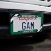 Binghamton Bearcats Corner Stripes License Plate Tag Frame - 2 of 4