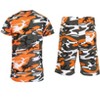 Galaxy By Harvic Men's Slim Fit  2-Piece Camo Short Sleeve Tee  And Shorts Set - 2 of 4